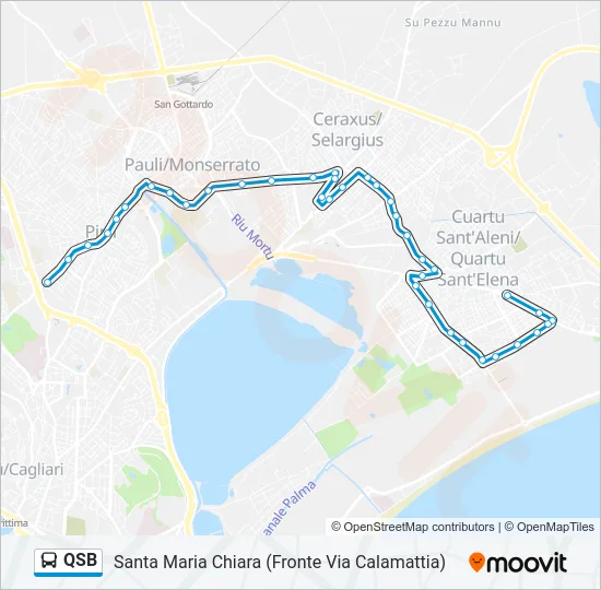 QSB Bus Line Map