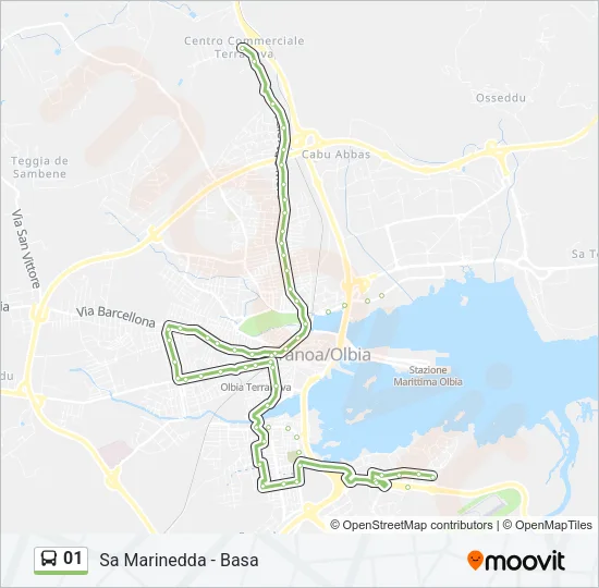 01 Bus Line Map
