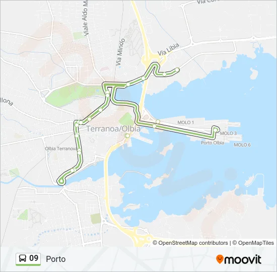 09 Bus Line Map