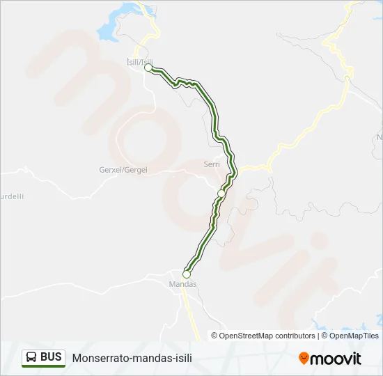 BUS Line Map