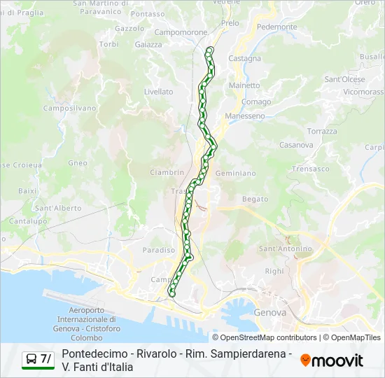 7/ Bus Line Map
