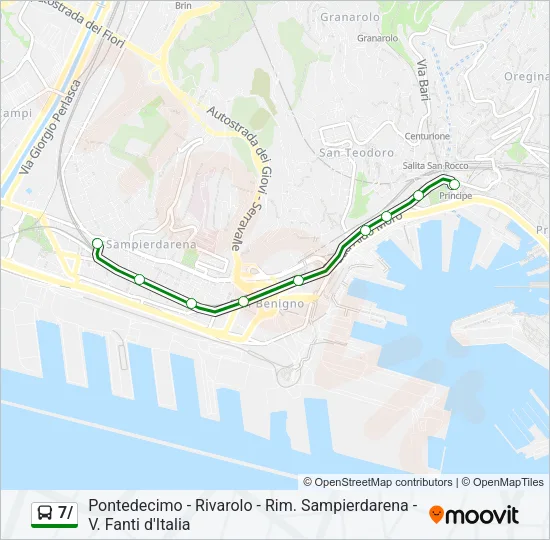 7/ Bus Line Map