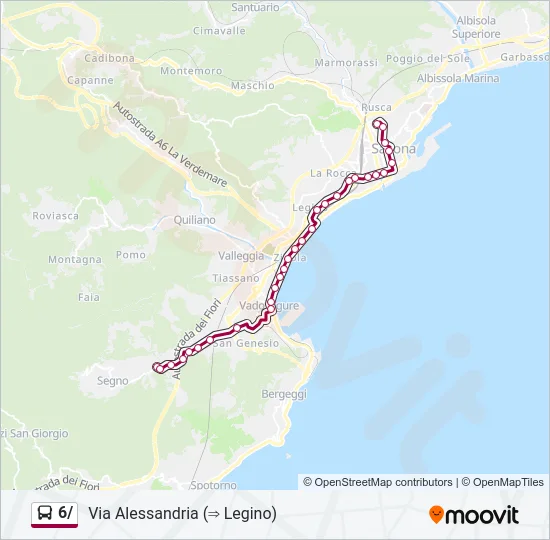 6/ Bus Line Map