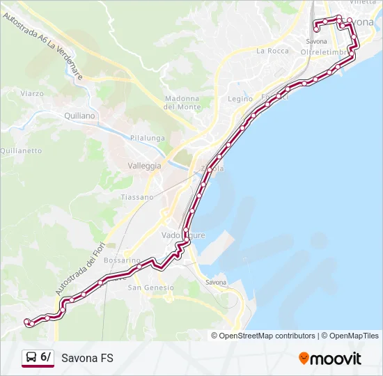6/ Bus Line Map