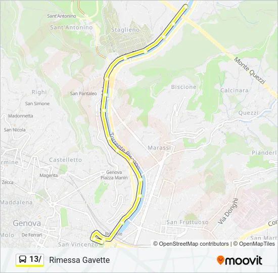 13/ Bus Line Map