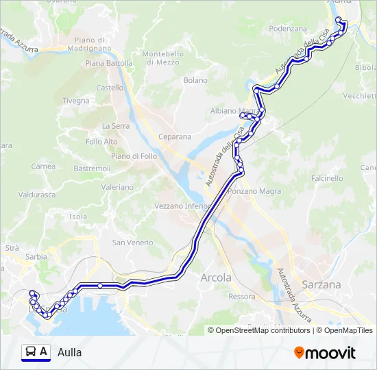 A Bus Line Map