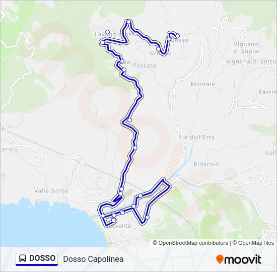DOSSO Bus Line Map