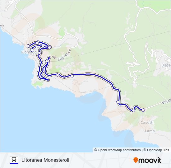 MONESTEROLI bus Line Map