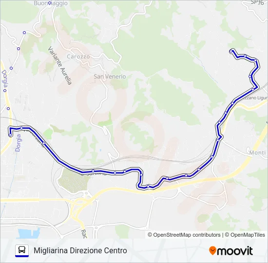 DEPOSITO MAZZETTA Bus Line Map