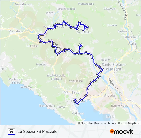 STAZIONE F.S Bus Line Map