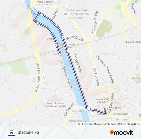 STAZIONE Bus Line Map
