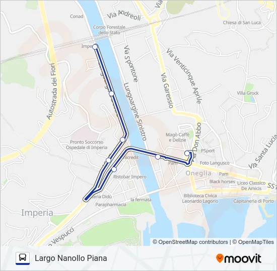 STAZIONE Bus Line Map