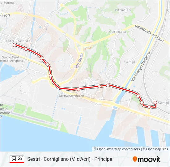 3/ Bus Line Map