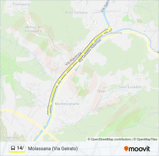 14/ Bus Line Map