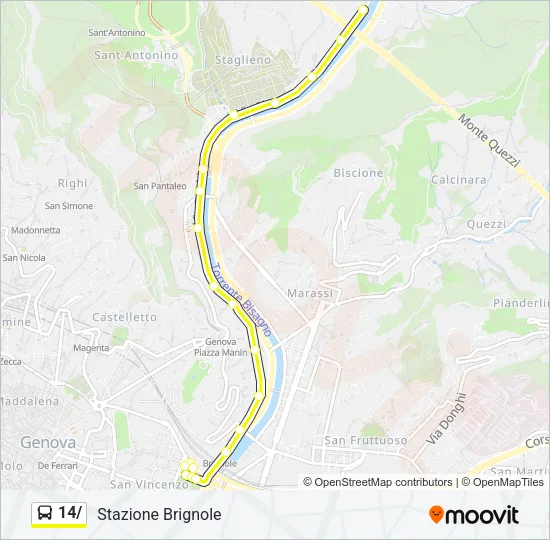 14/ Bus Line Map
