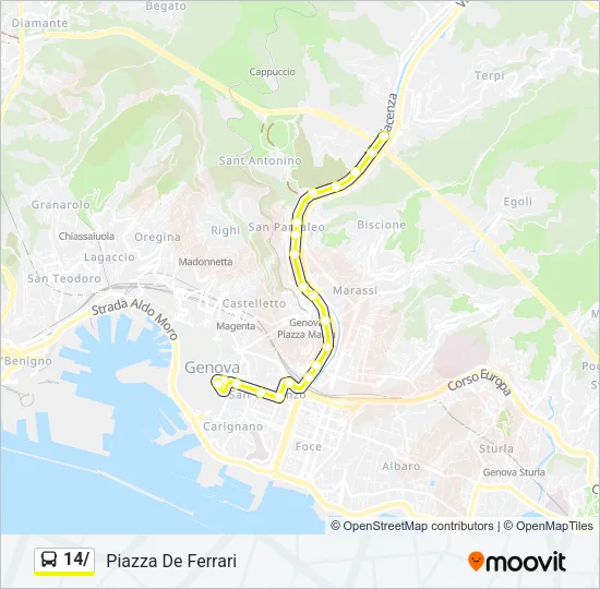 14/ Bus Line Map