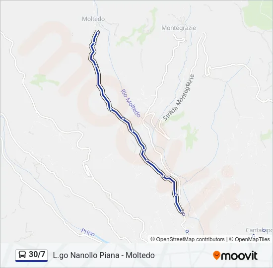 30/7 Bus Line Map
