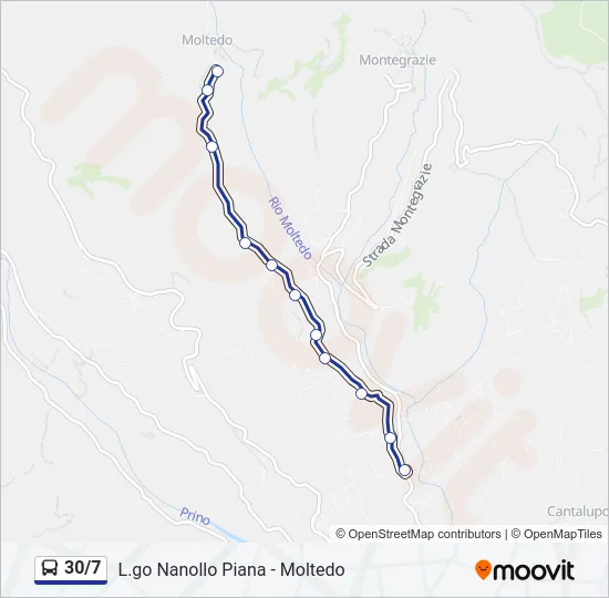 30/7 Bus Line Map