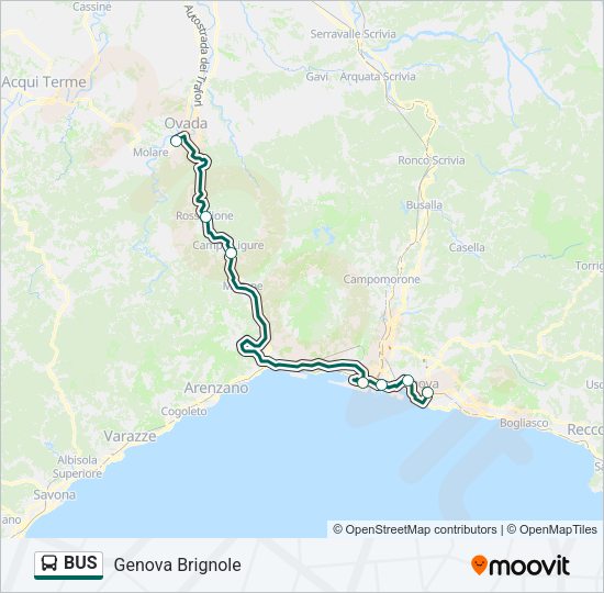 BUS Line Map
