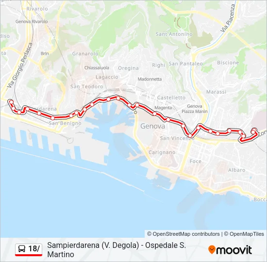 18/ Bus Line Map