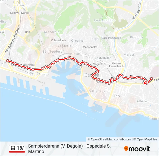 18/ Bus Line Map