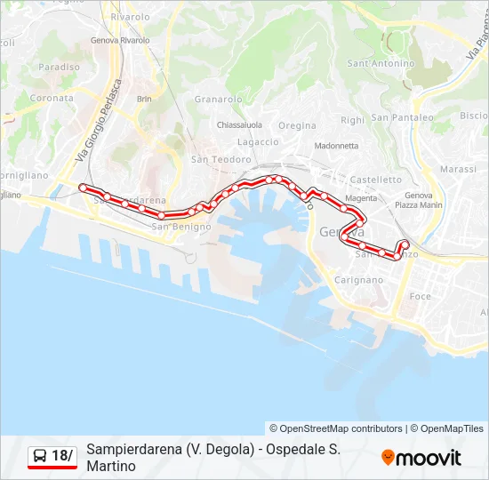18/ Bus Line Map
