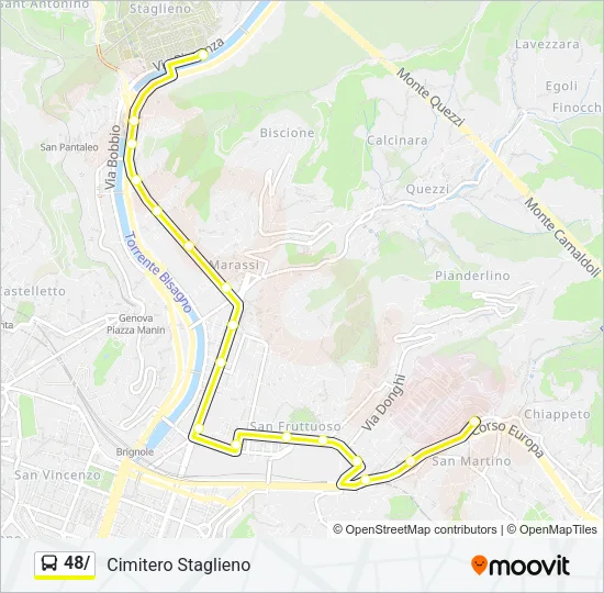 48/ Bus Line Map