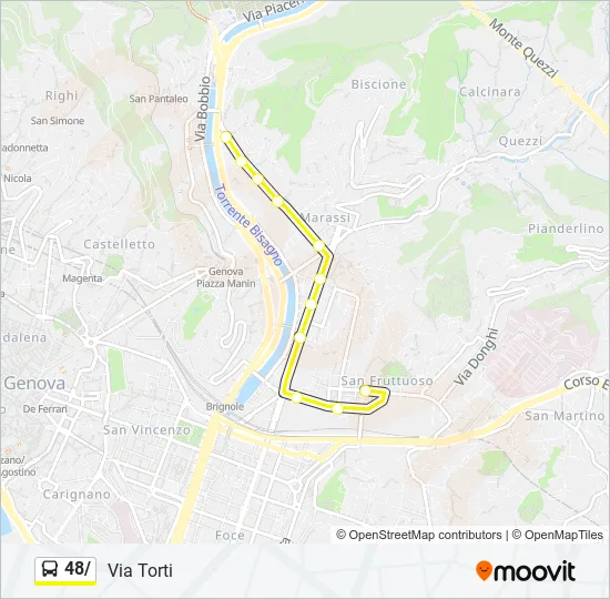 48/ Bus Line Map