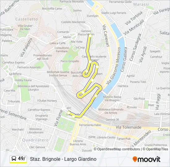 49/ Bus Line Map