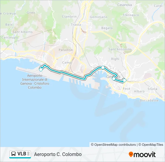 VLB ✈ Bus Line Map