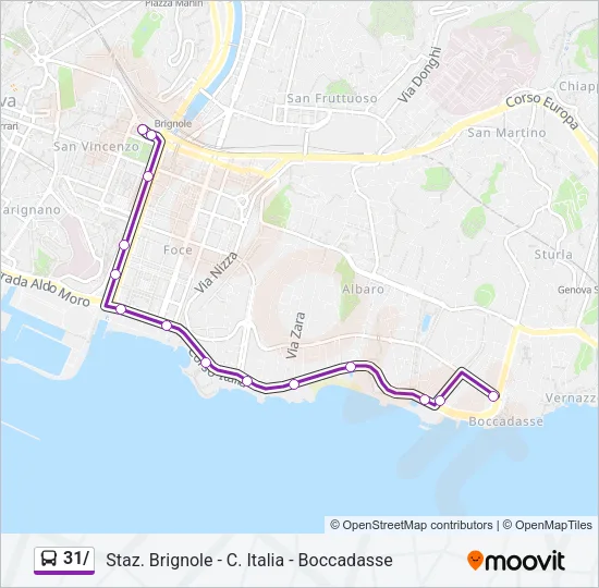31/ Bus Line Map