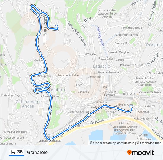 Linea 38 Orari Fermate E Mappe Granarolo