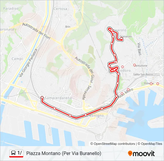 1/ Bus Line Map