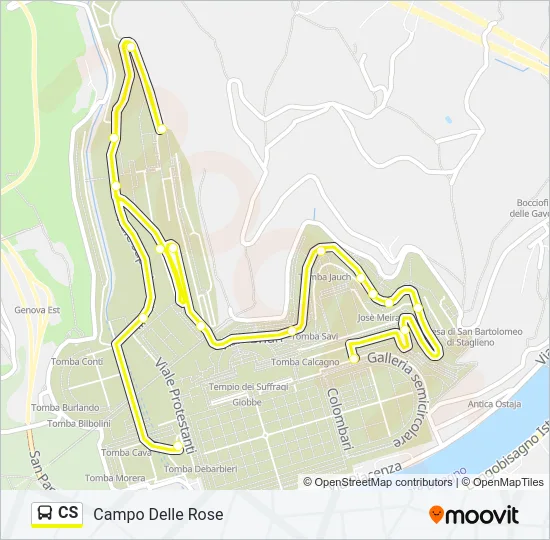CS Bus Line Map