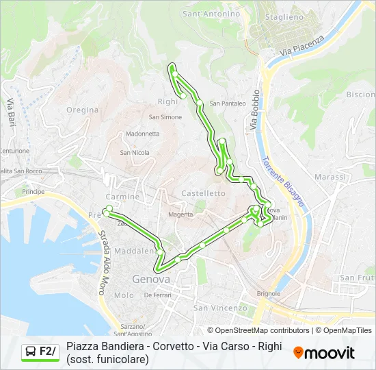 F2/ Bus Line Map