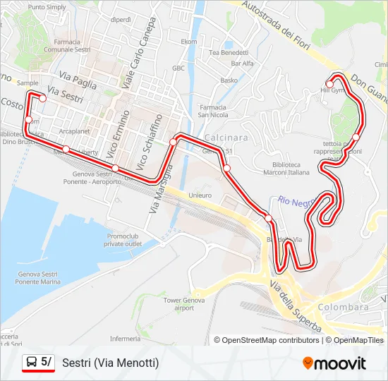 5/ Bus Line Map