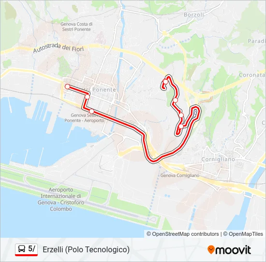 5/ Bus Line Map