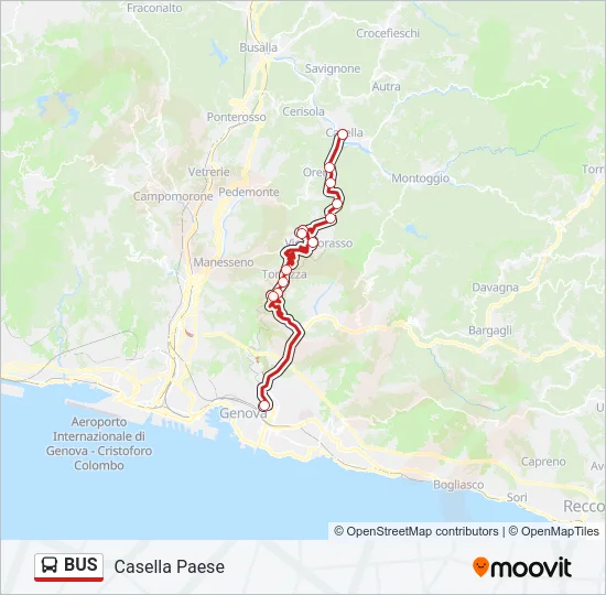 BUS Line Map