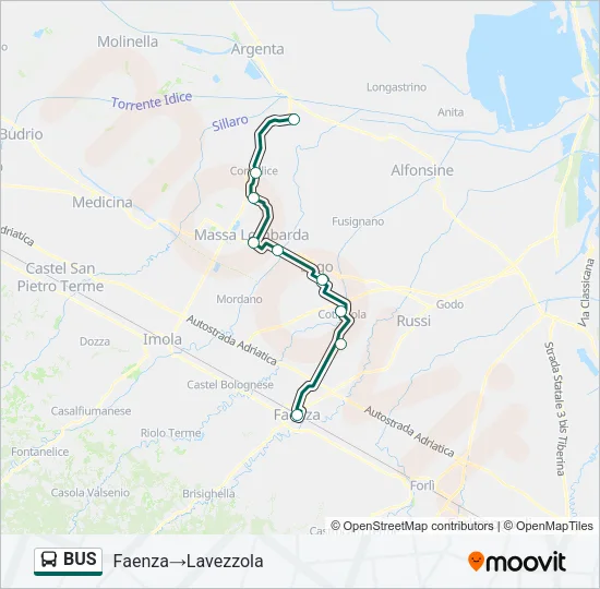 BUS Line Map