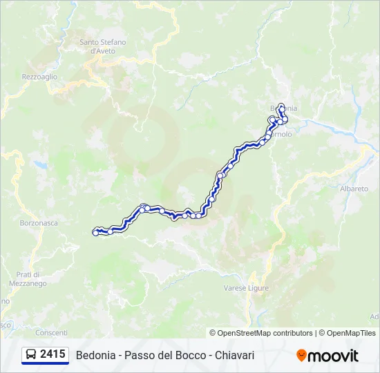 2415 Bus Line Map