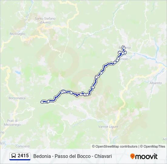 2415 Bus Line Map