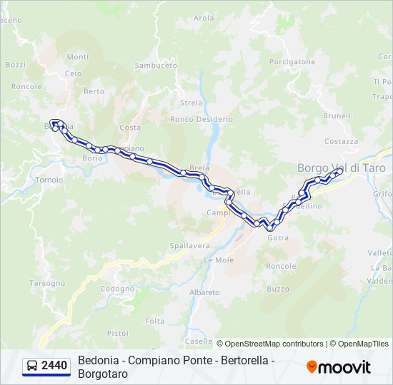 2440 bus Line Map