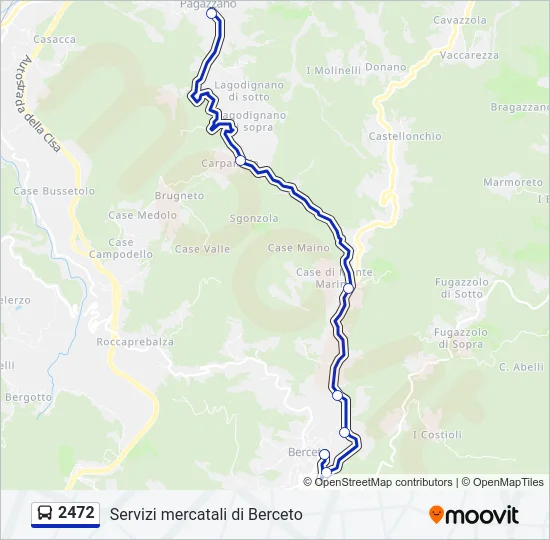 2472 Bus Line Map