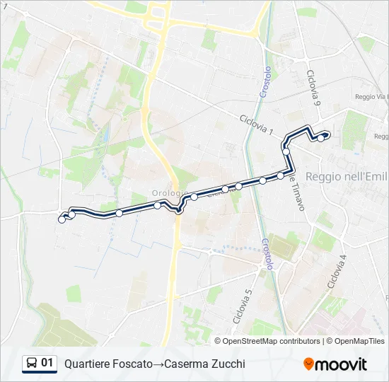01 Bus Line Map