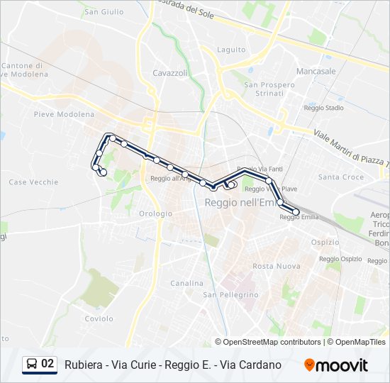 02 bus Line Map