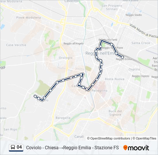 04 bus Line Map