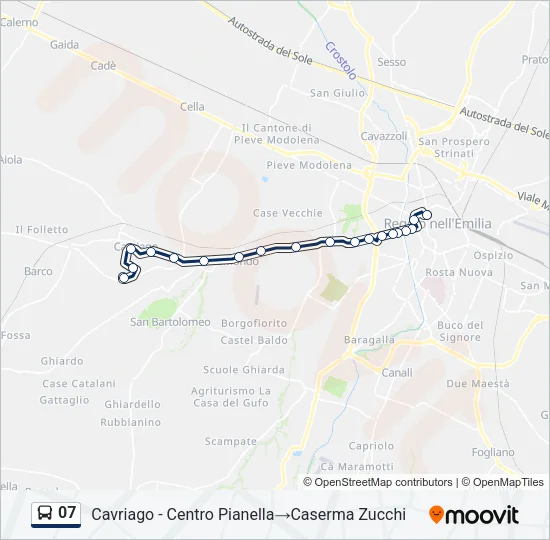 07 Bus Line Map