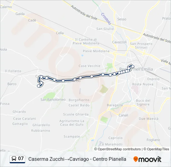 07 Bus Line Map