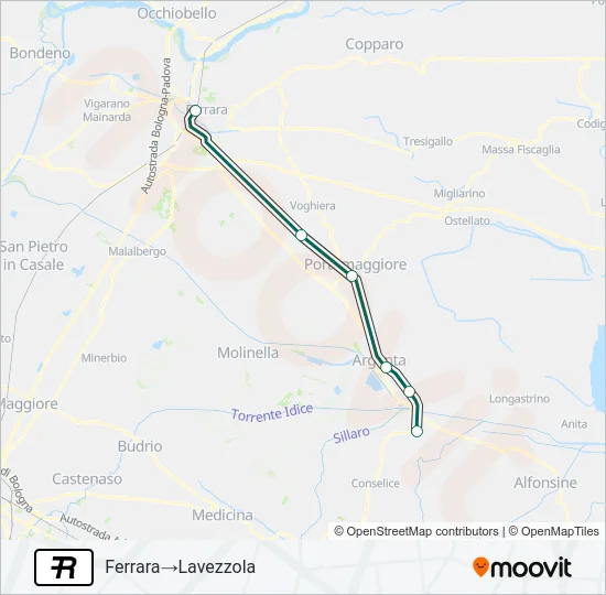 R Train Line Map