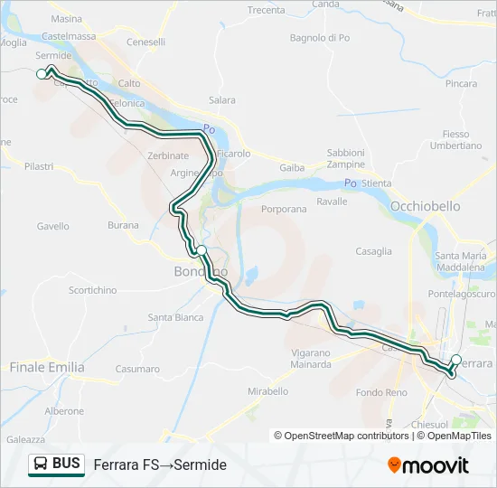 BUS Line Map